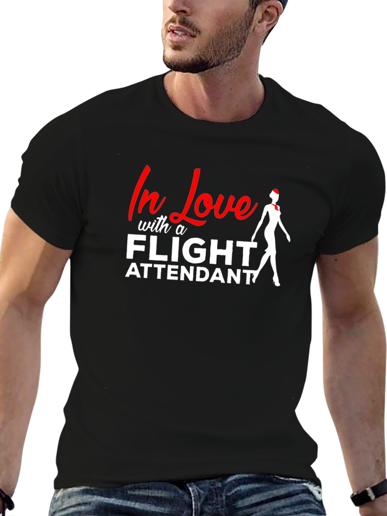 In Love with a Flight Attendant T-Shirt