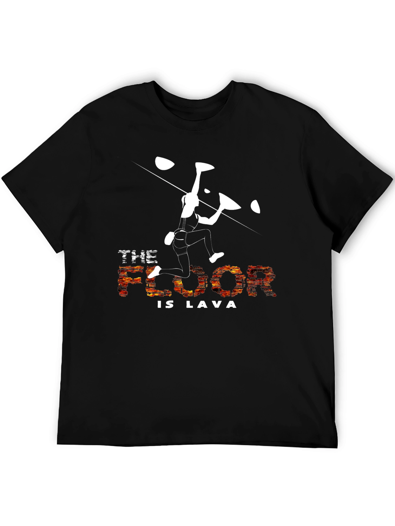 The Floor is Lava Climbing T-Shirt