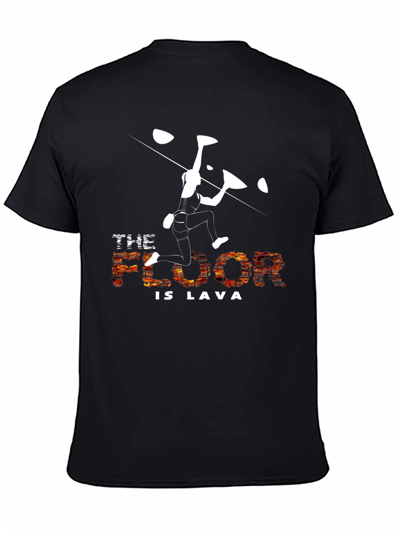 The Floor is Lava Climbing T-Shirt