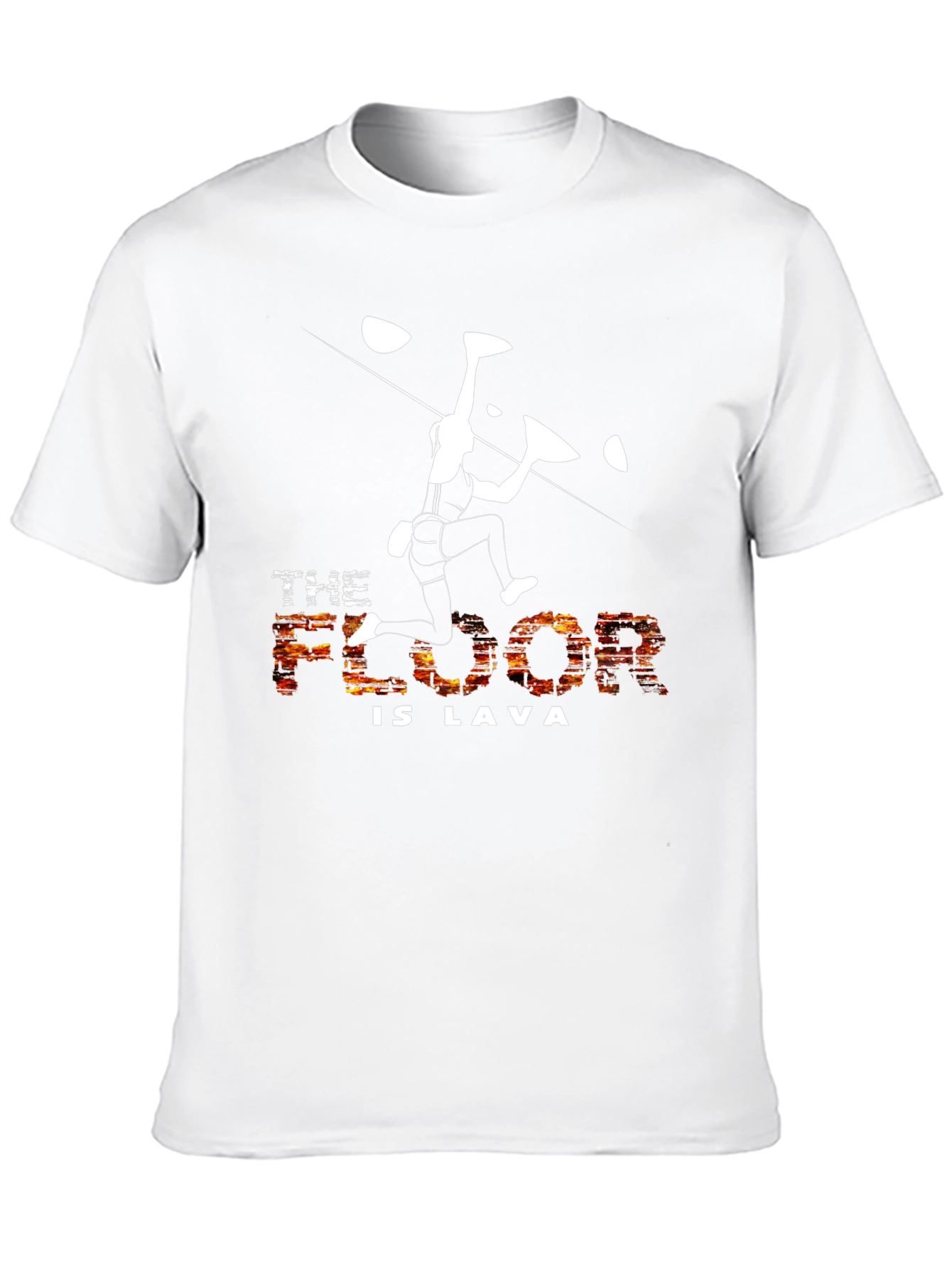 The Floor is Lava Climbing T-Shirt