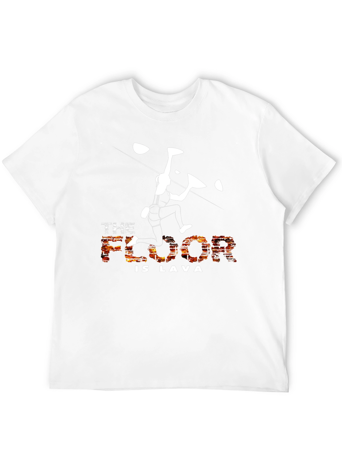 The Floor is Lava Climbing T-Shirt