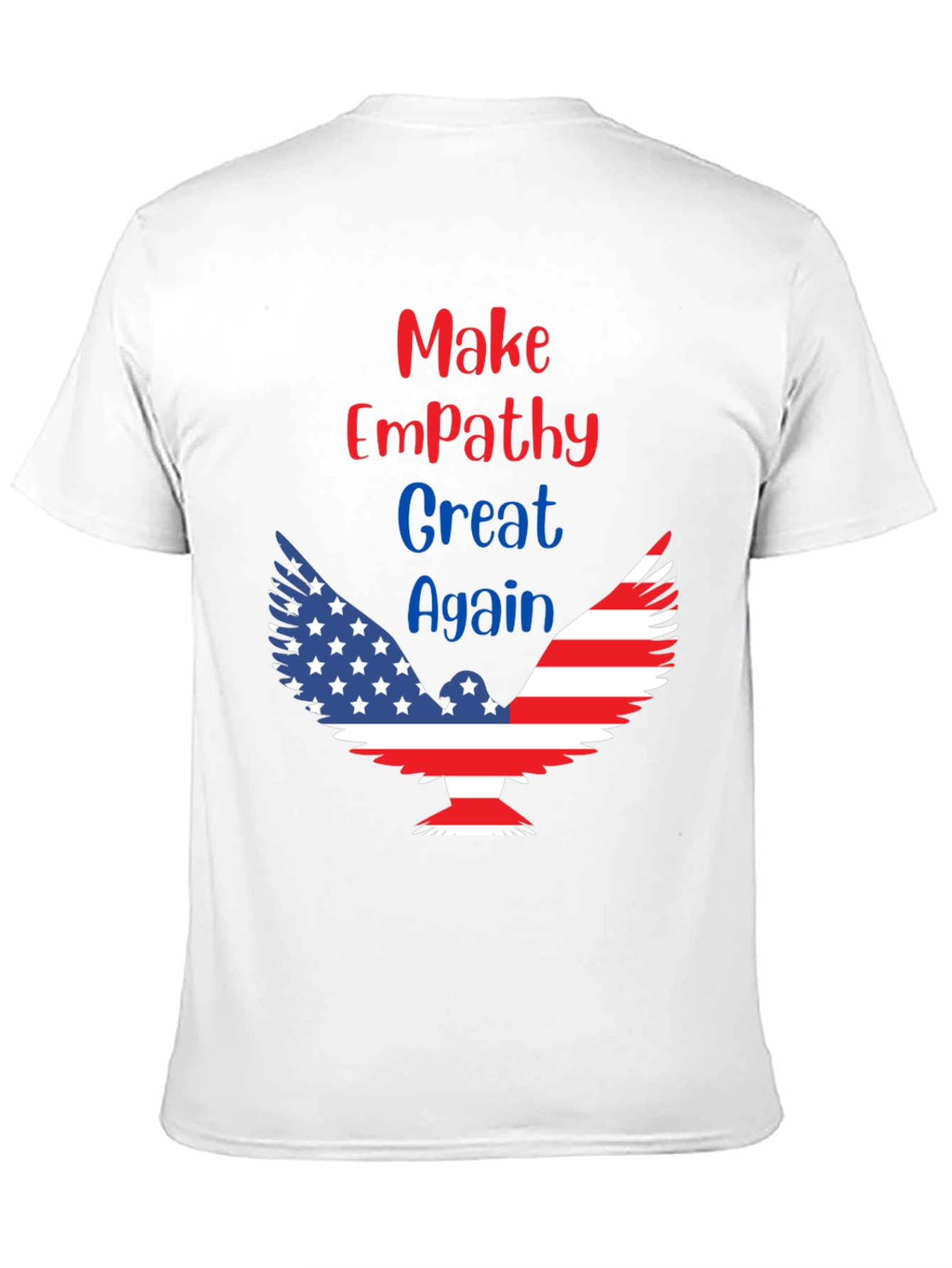 Patriotic Eagle T-Shirt - Make Empathy Great Again!