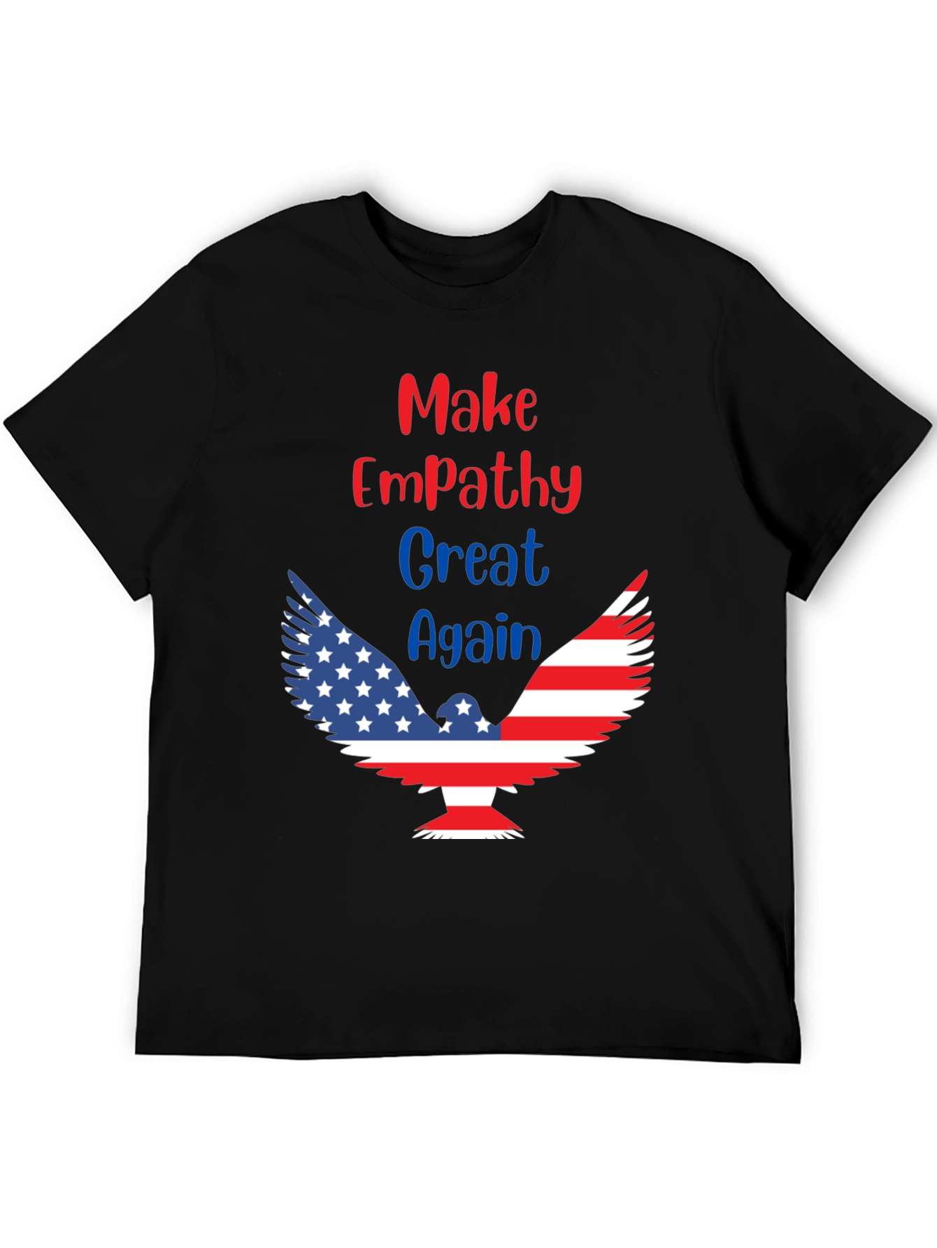 Patriotic Eagle T-Shirt - Make Empathy Great Again!