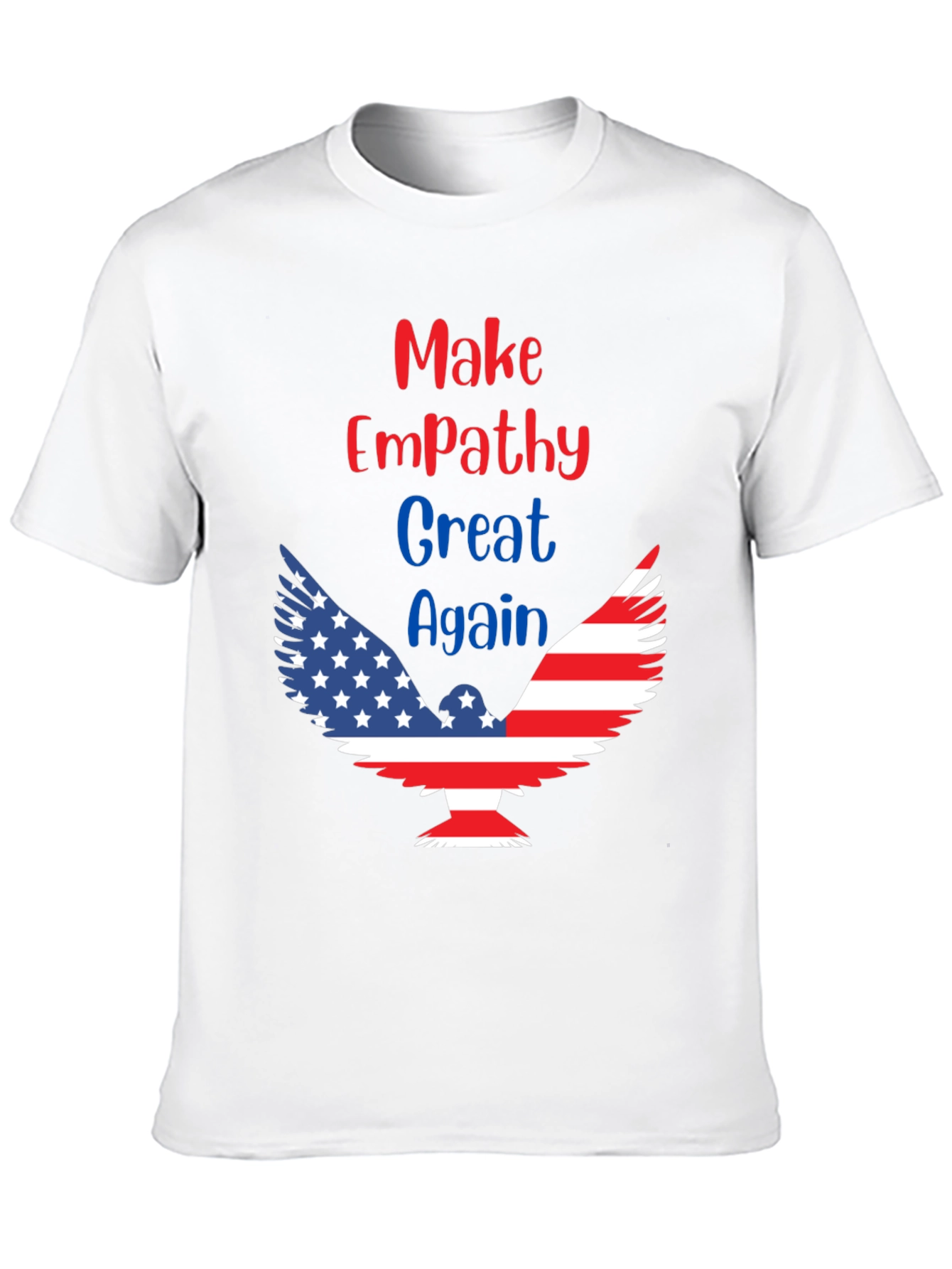 Patriotic Eagle T-Shirt - Make Empathy Great Again!