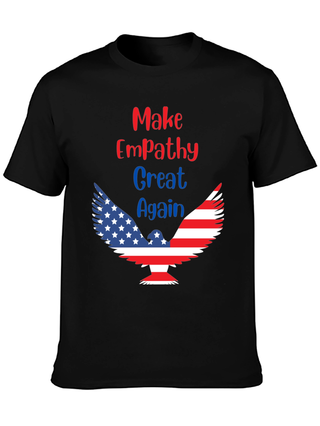 Patriotic Eagle T-Shirt - Make Empathy Great Again!