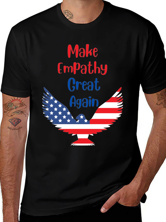 Patriotic Eagle T-Shirt - Make Empathy Great Again!