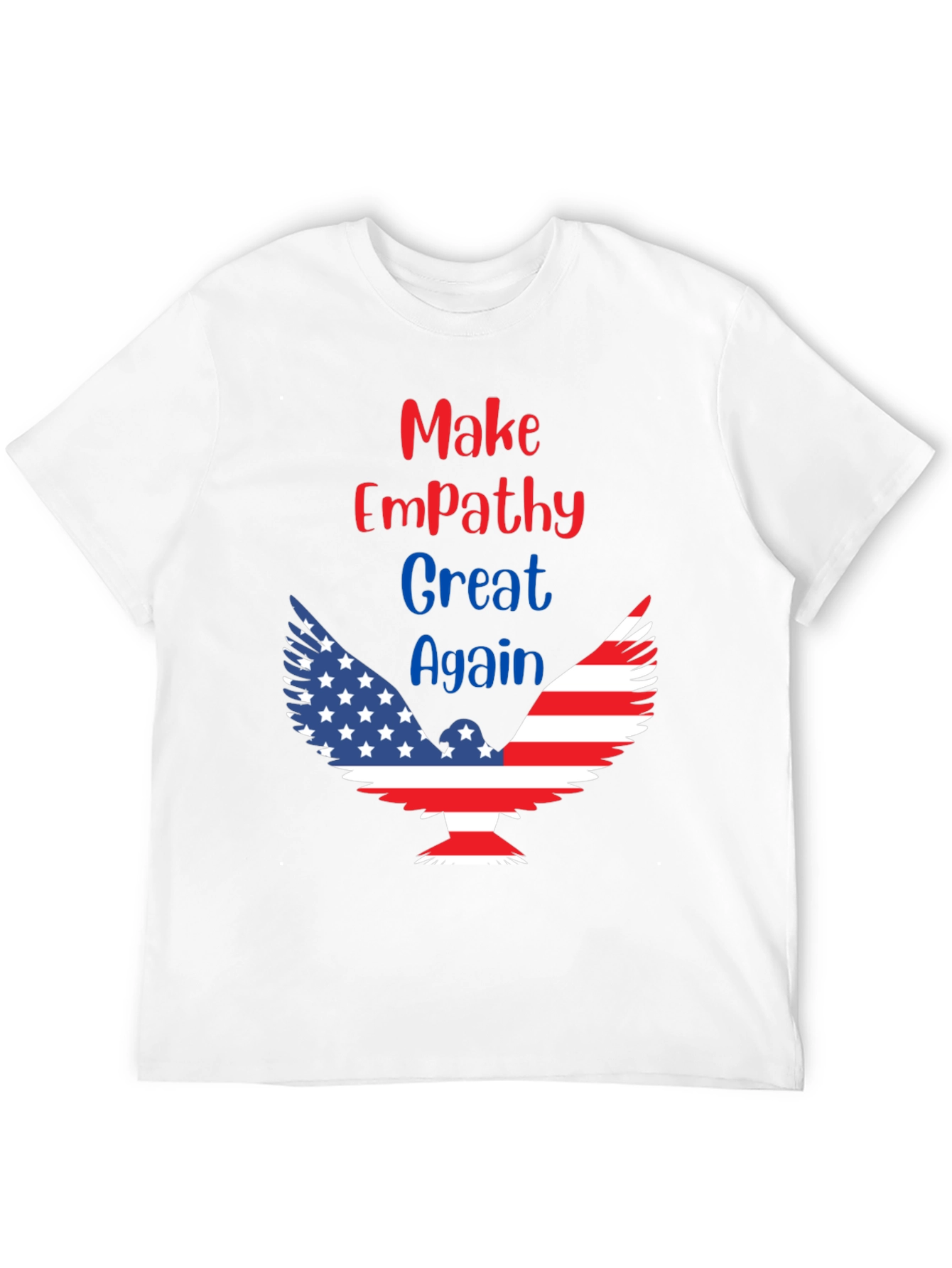 Patriotic Eagle T-Shirt - Make Empathy Great Again!