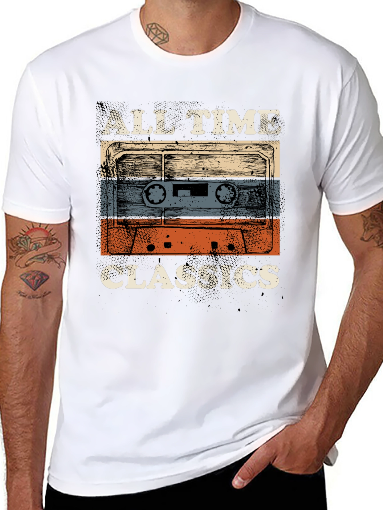 All Time Classics Cassette Tape T-Shirt