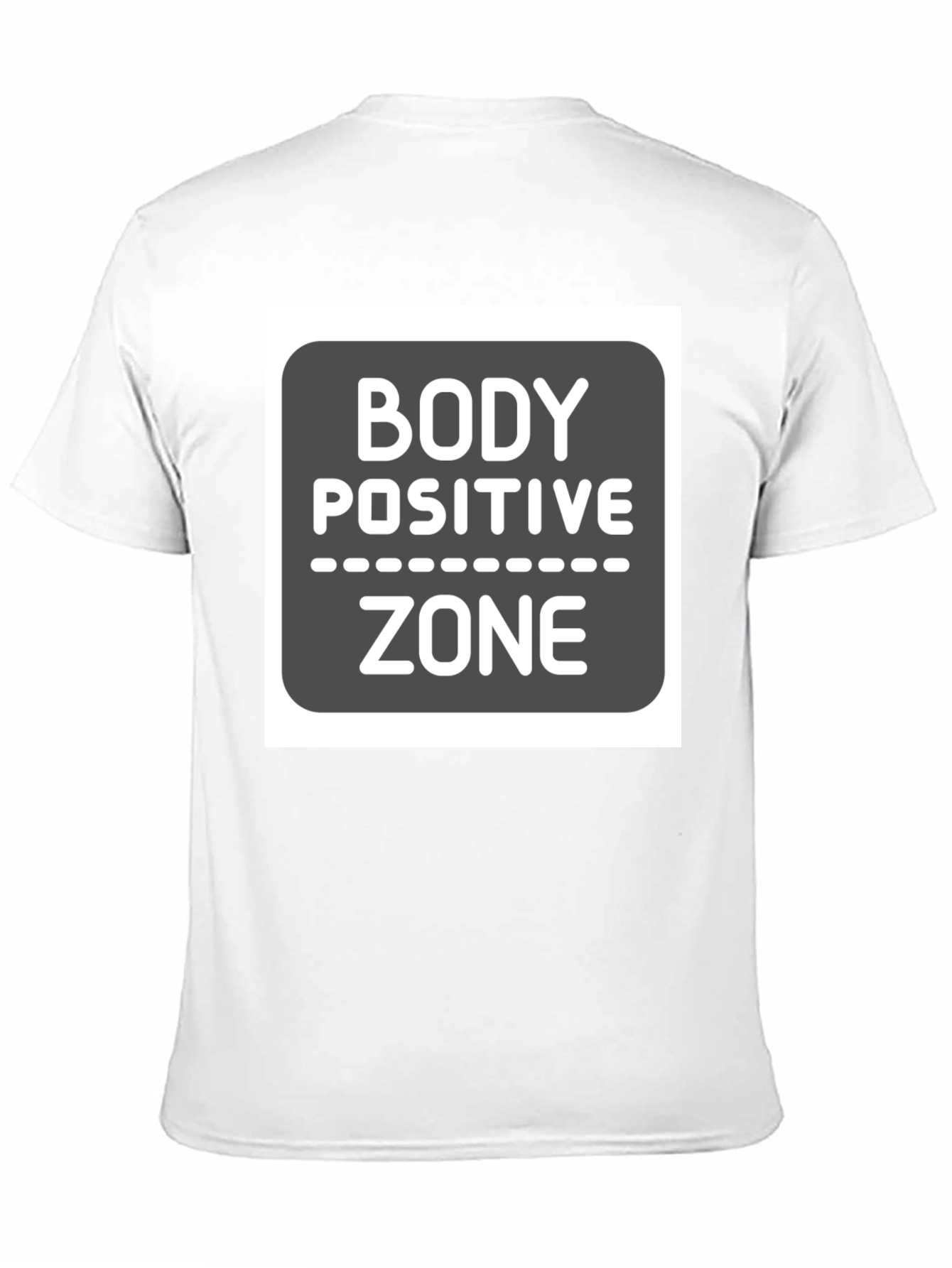 Body Positive Zone Graphic Tee - Black