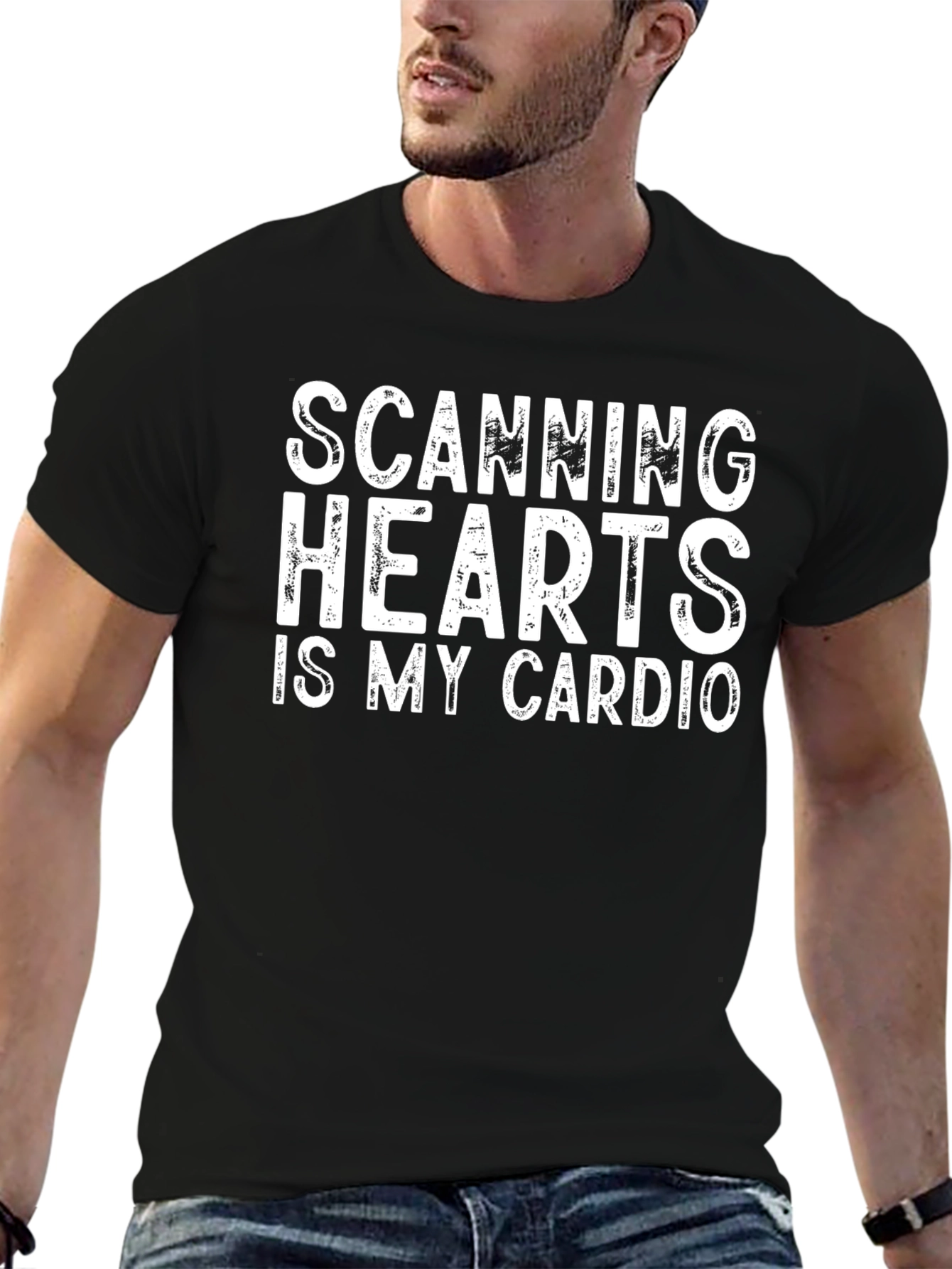 Scanning Hearts Is My Cardio T-Shirt