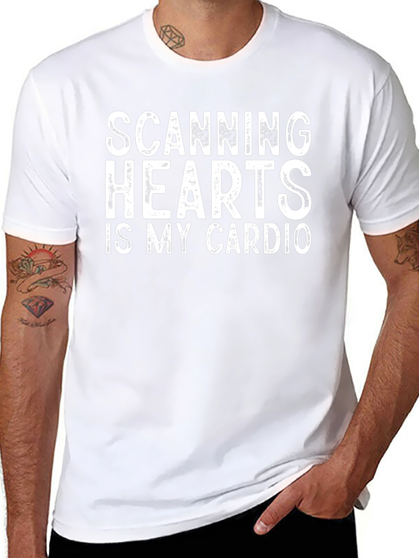 Scanning Hearts Is My Cardio T-Shirt