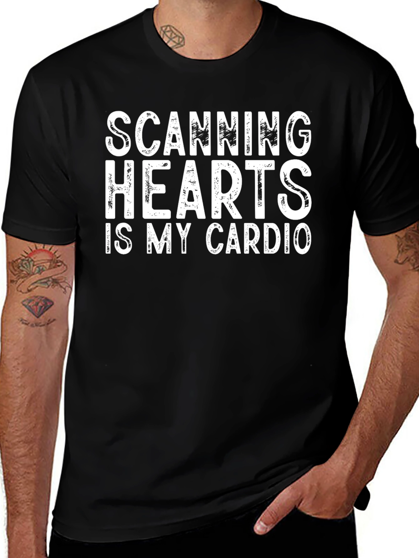 Scanning Hearts Is My Cardio T-Shirt