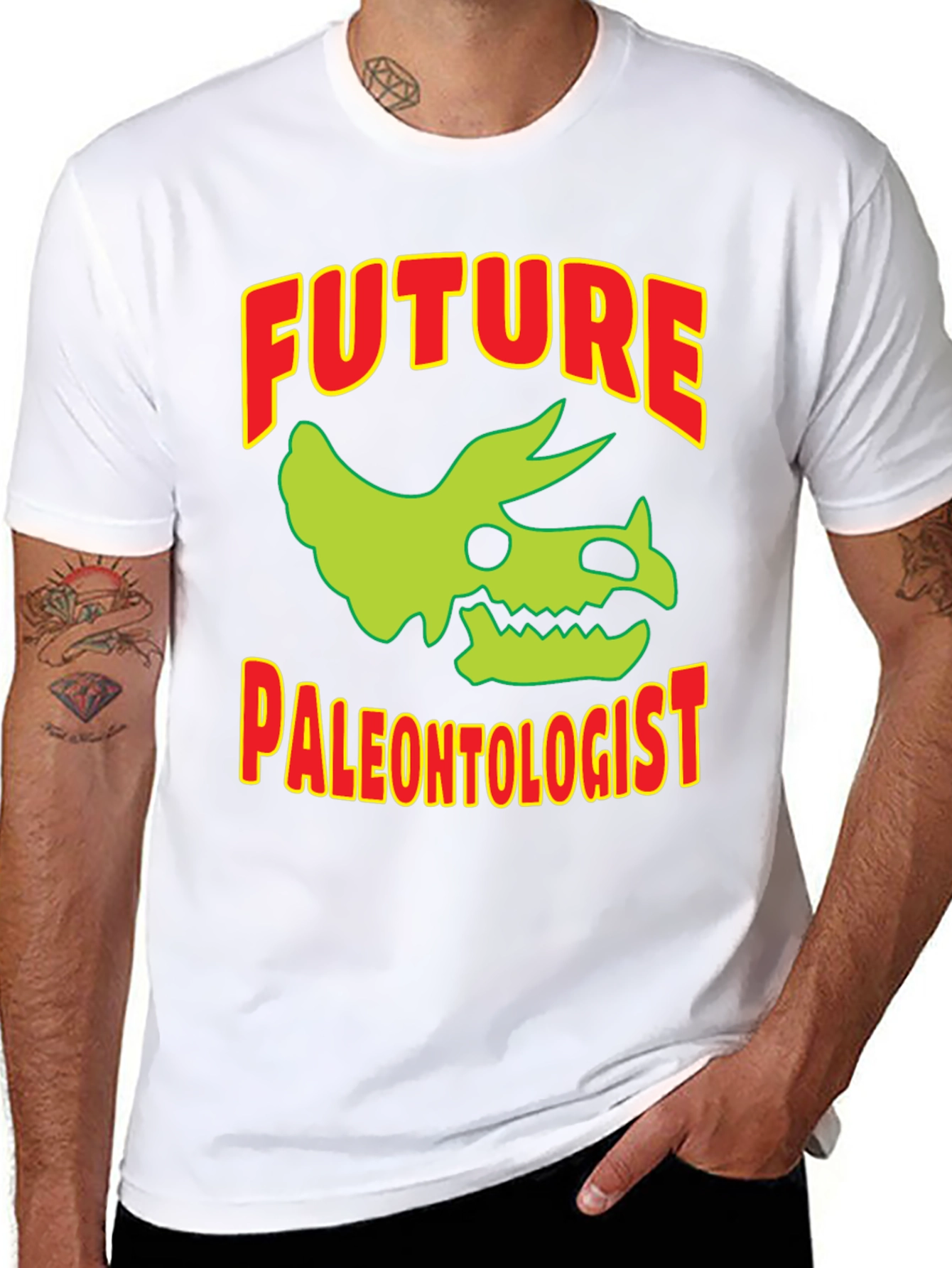 Future Paleontologist Dinosaur Graphic T-Shirt