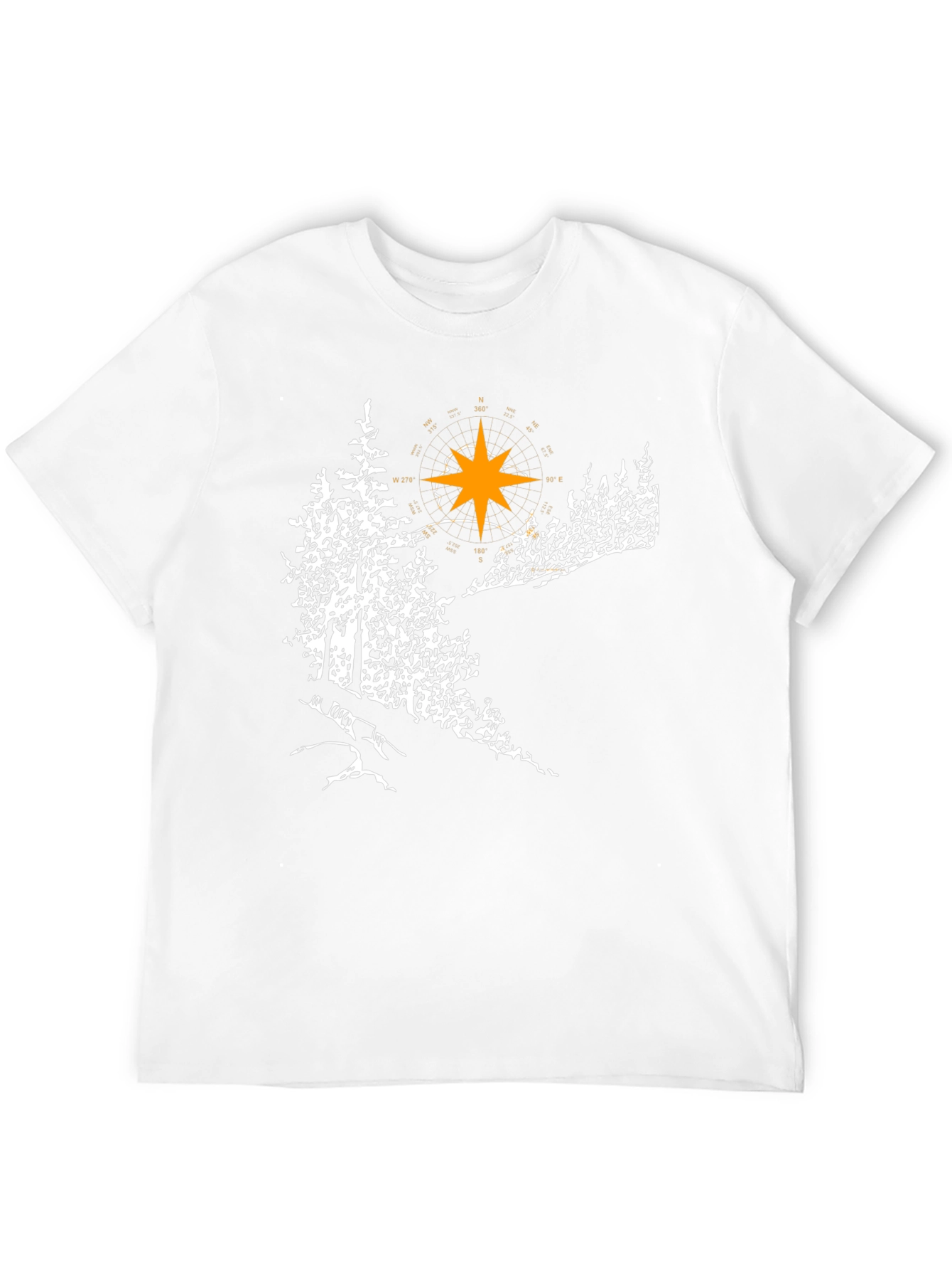 Nature Compass Black T-Shirt