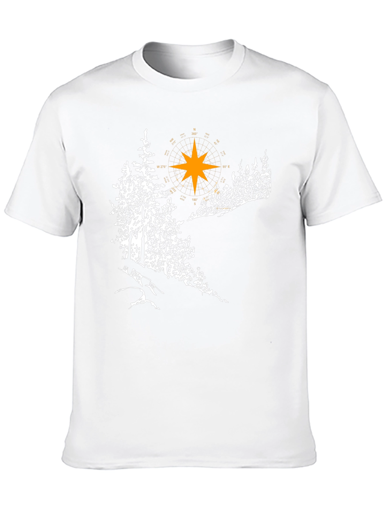 Nature Compass Black T-Shirt