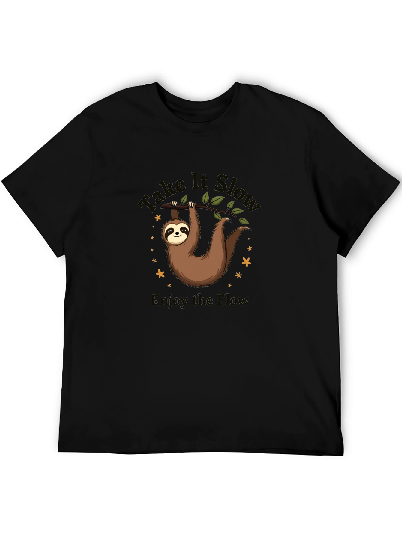 Take It Slow Sloth Graphic T-Shirt