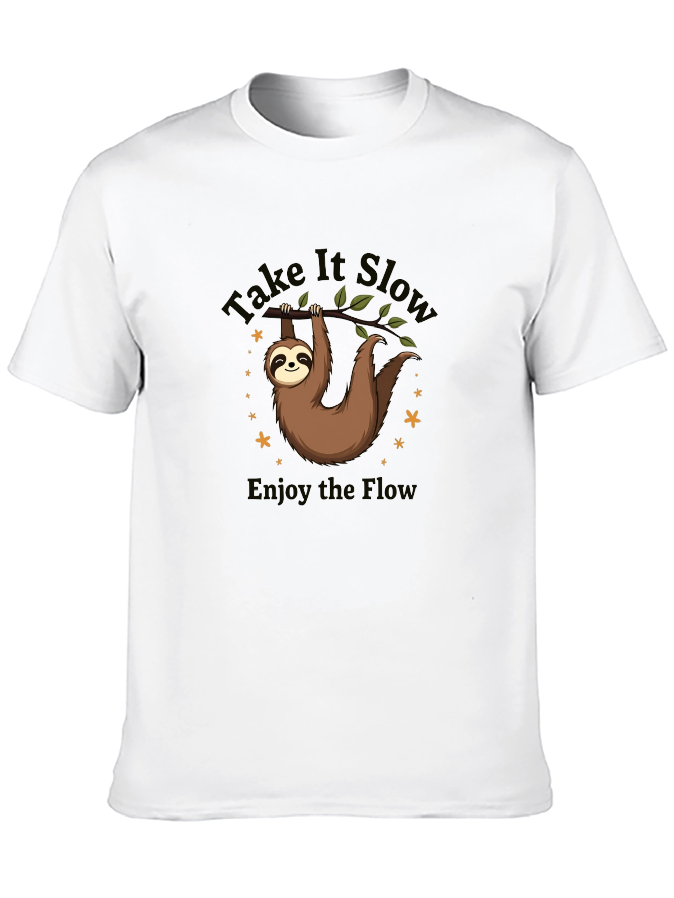 Take It Slow Sloth Graphic T-Shirt