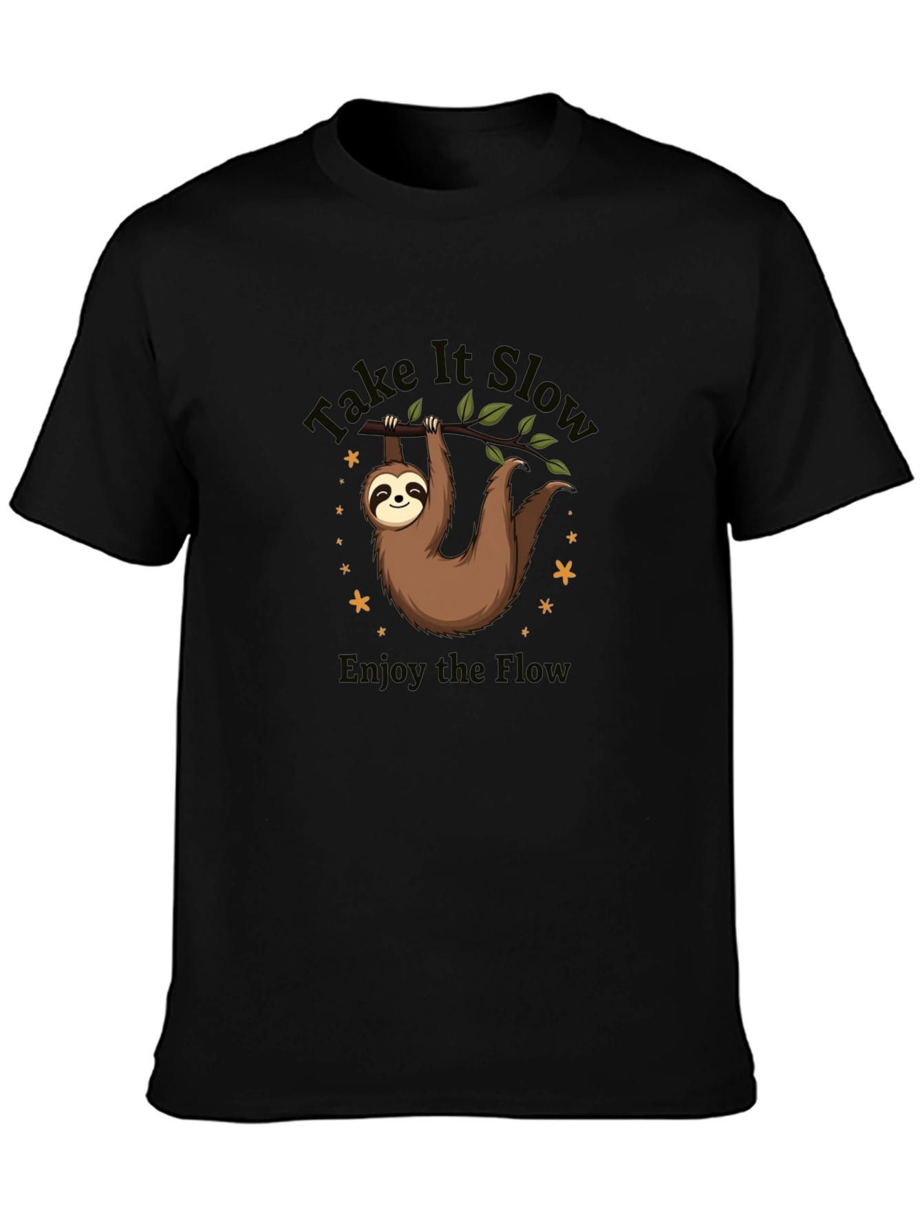 Take It Slow Sloth Graphic T-Shirt