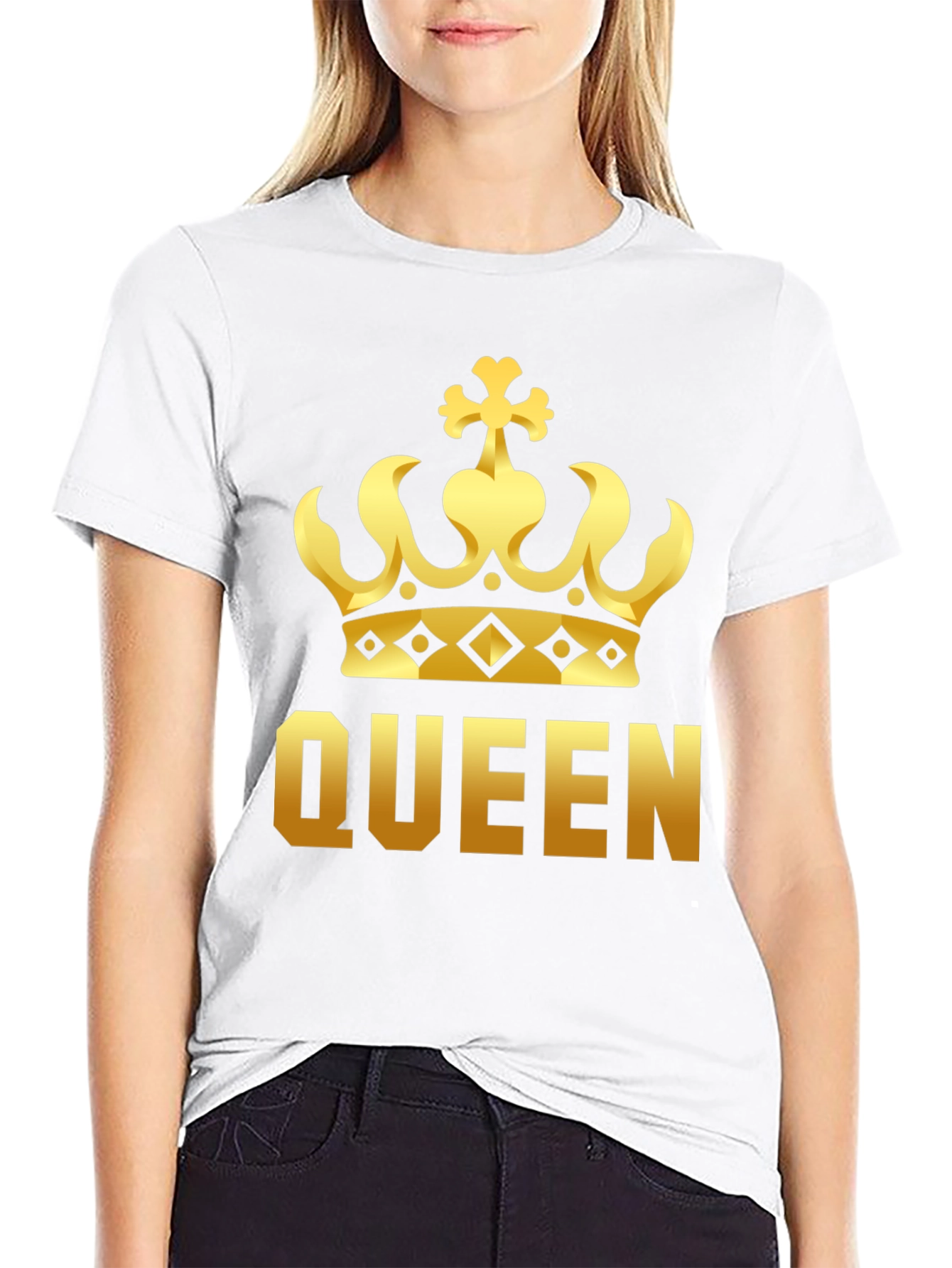 Queen Crown Graphic T-Shirt