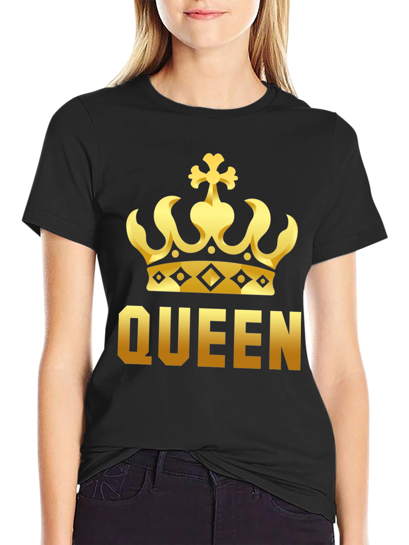 Queen Crown Graphic T-Shirt