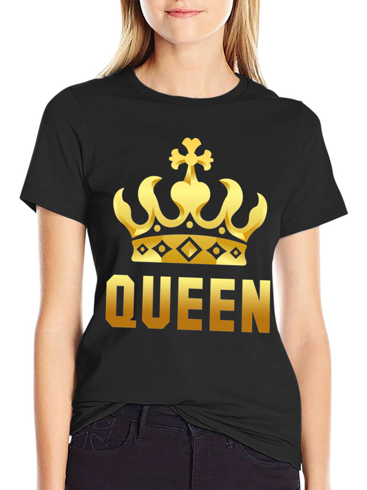 Queen Crown Graphic T-Shirt
