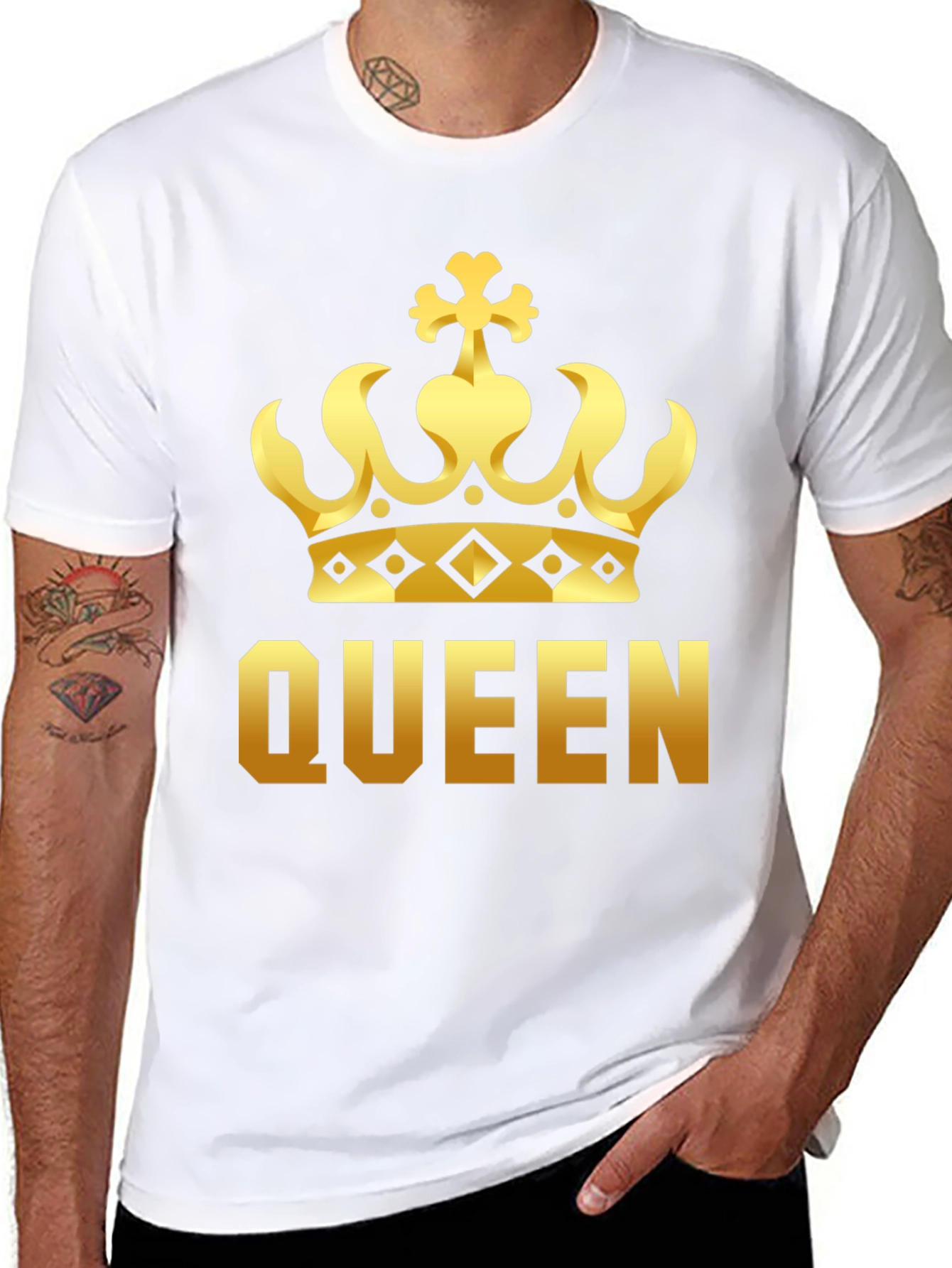 Queen Crown Graphic T-Shirt