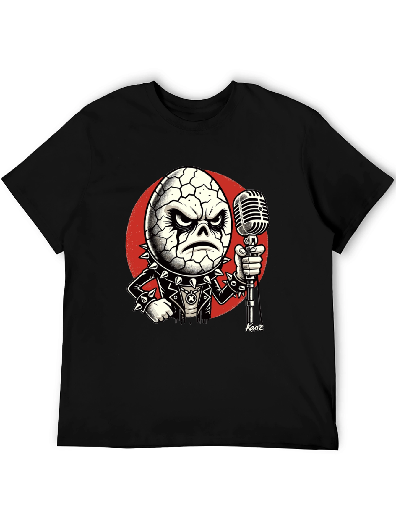 Egghead Rocker T-Shirt - Cool Cartoon Graphic Tee