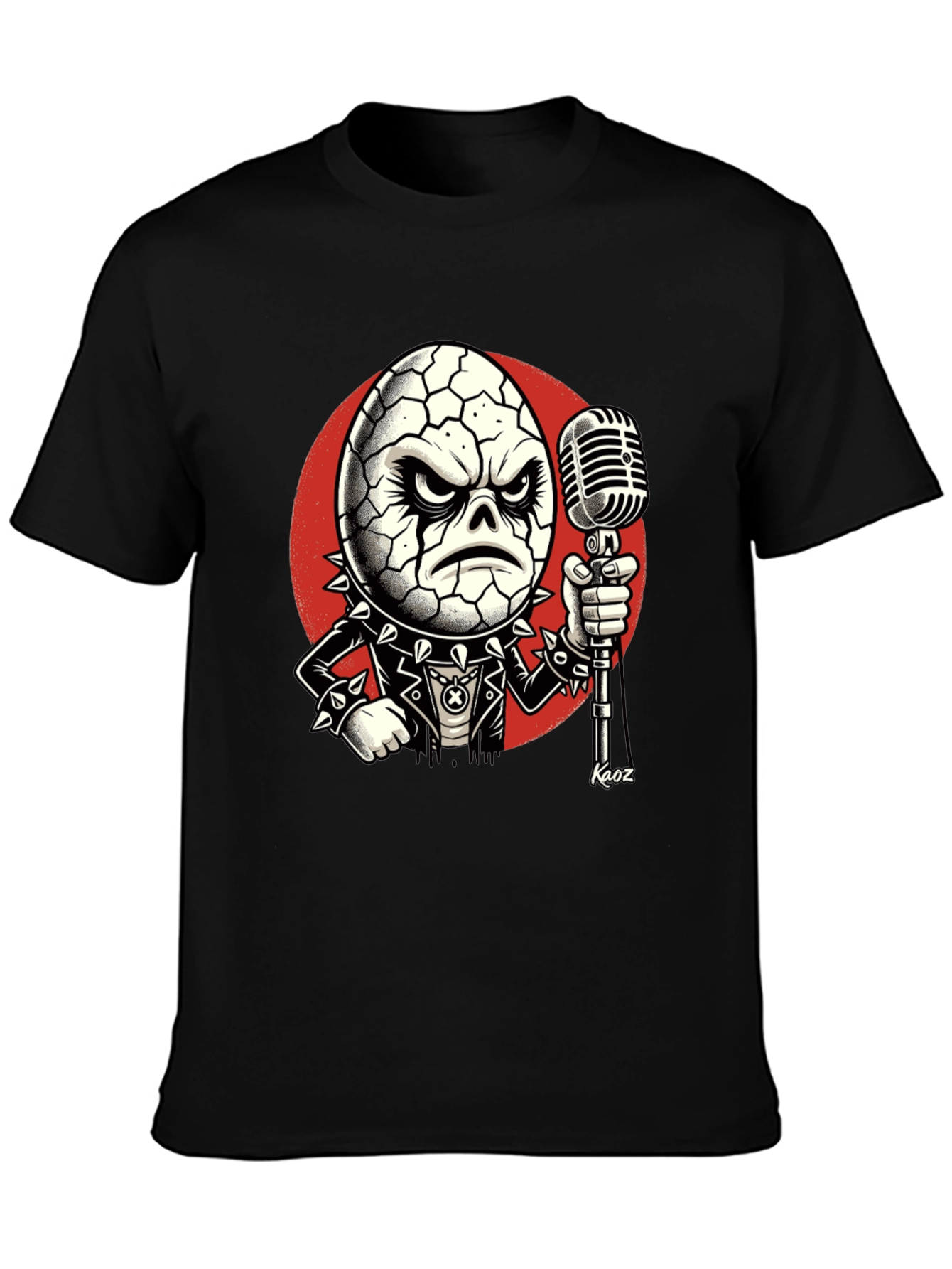 Egghead Rocker T-Shirt - Cool Cartoon Graphic Tee