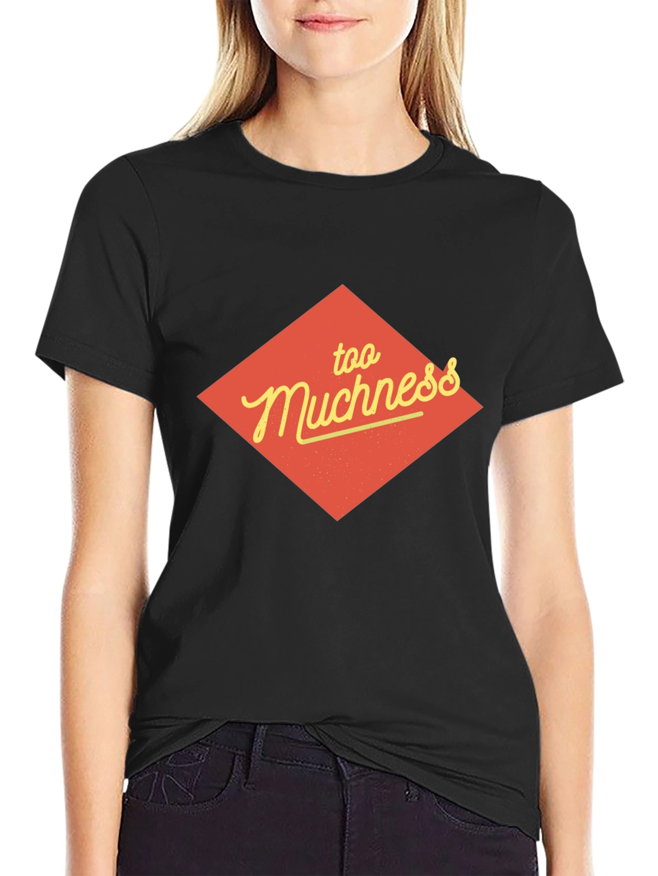 Too Muchness Graphic Tee - Retro Style Comfort
