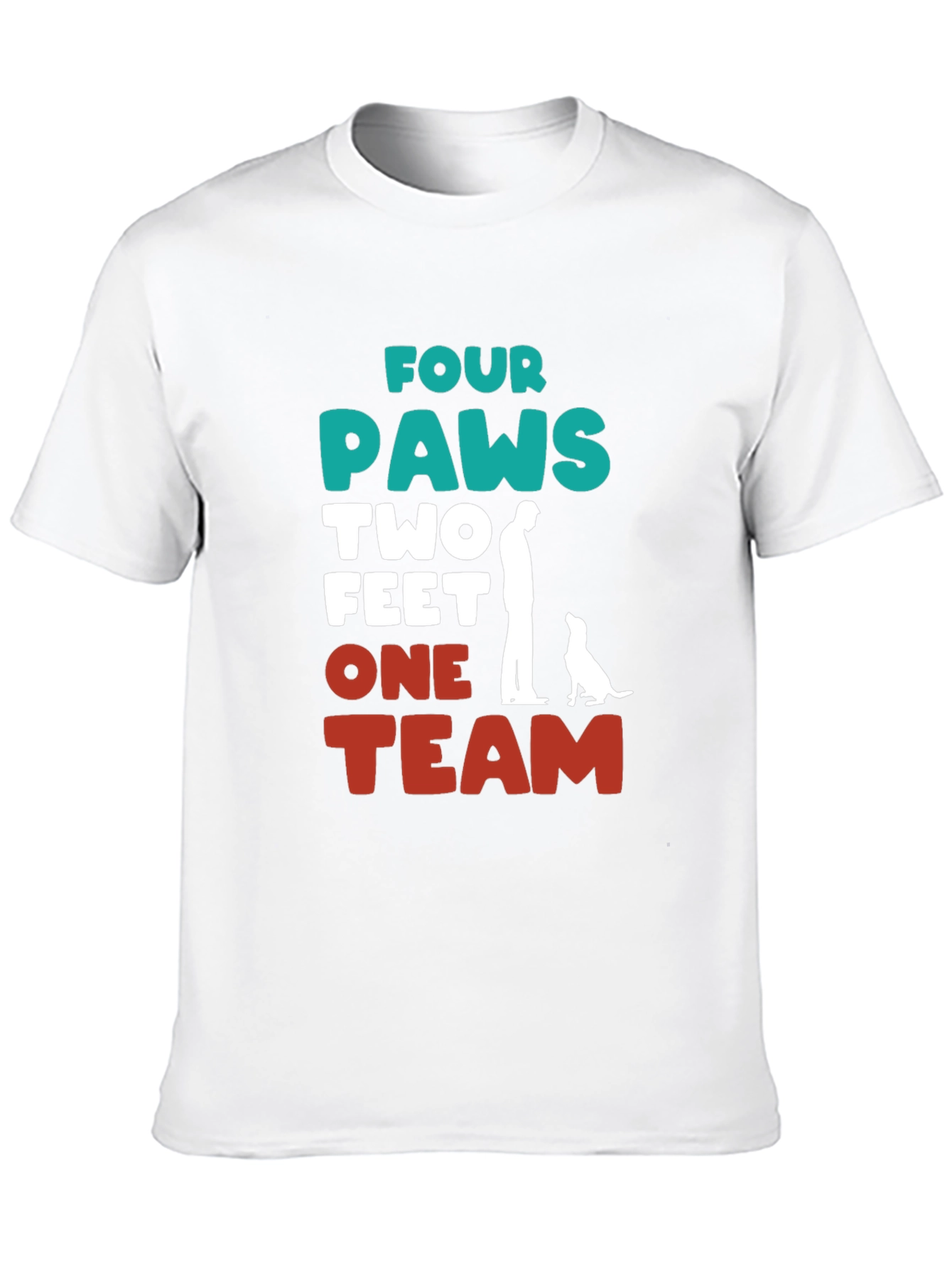 Four Paws One Team Graphic Tee