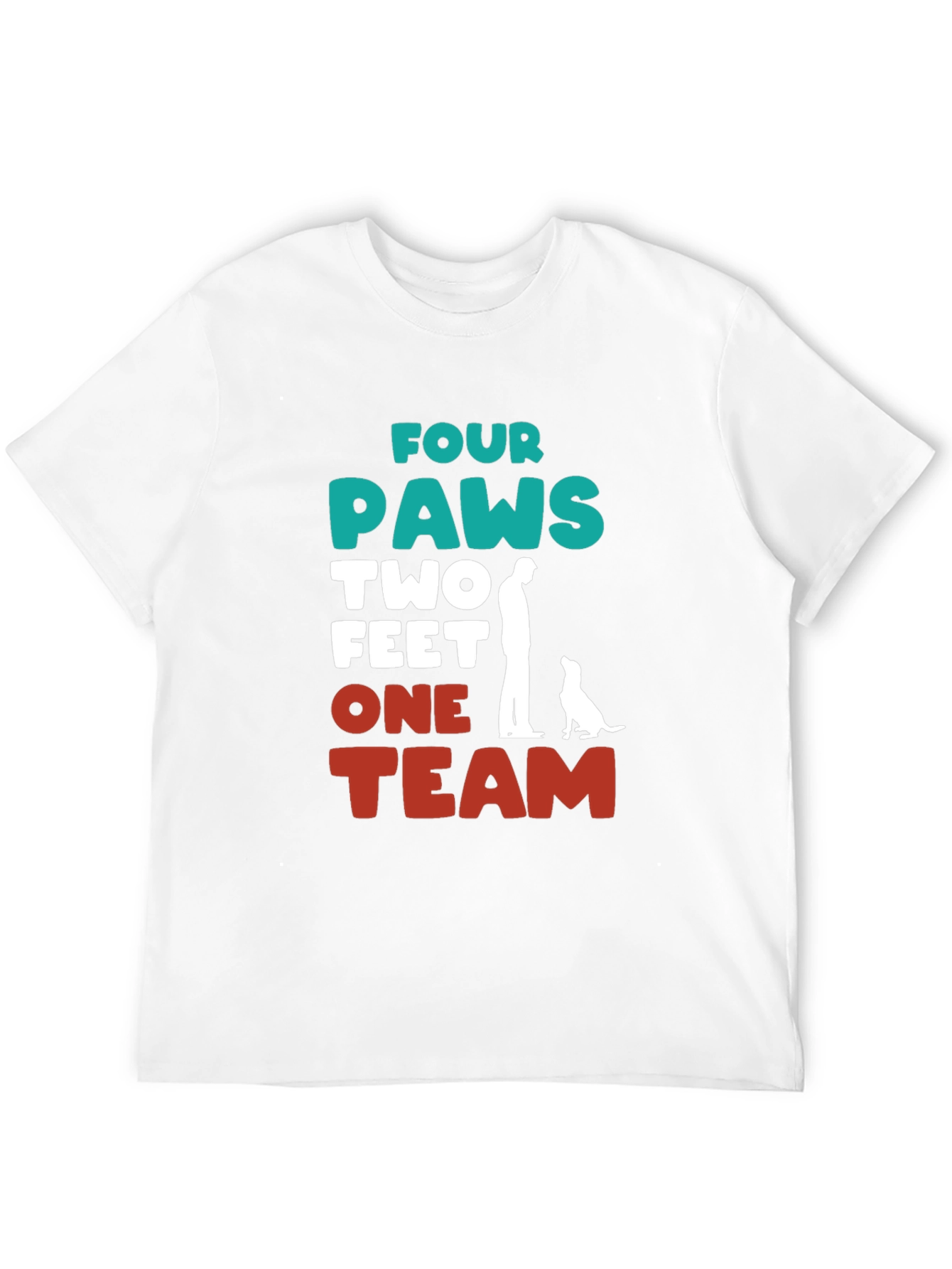 Four Paws One Team Graphic Tee