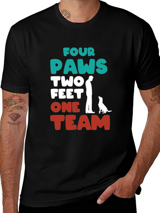 Four Paws One Team Graphic Tee