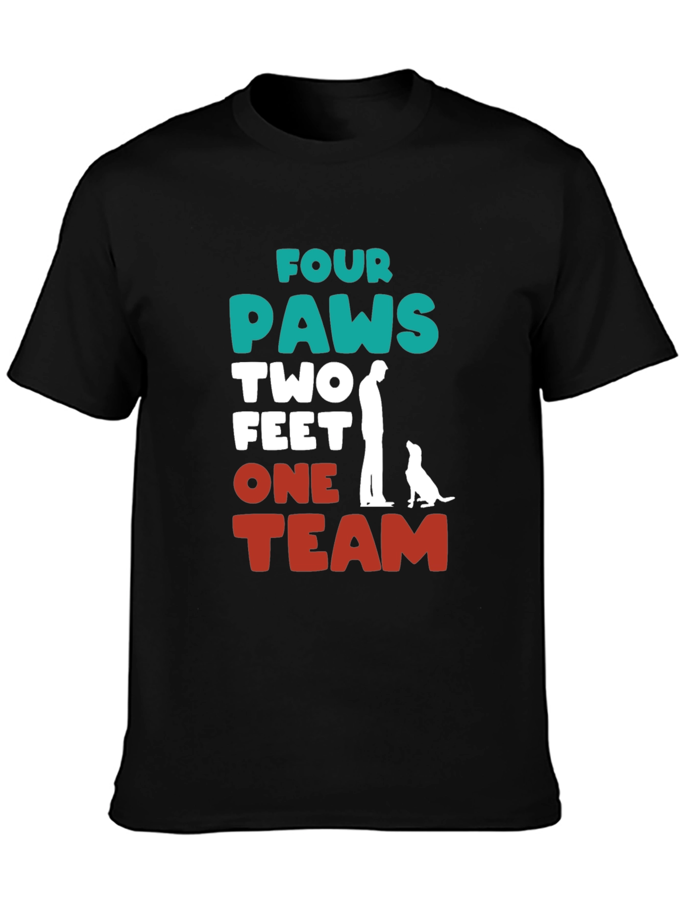 Four Paws One Team Graphic Tee