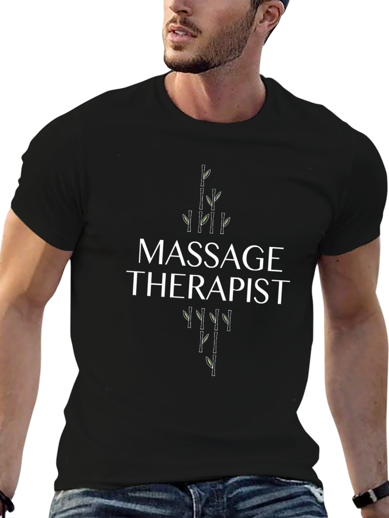 Massage Therapist Bamboo T-Shirt - Relax & Heal