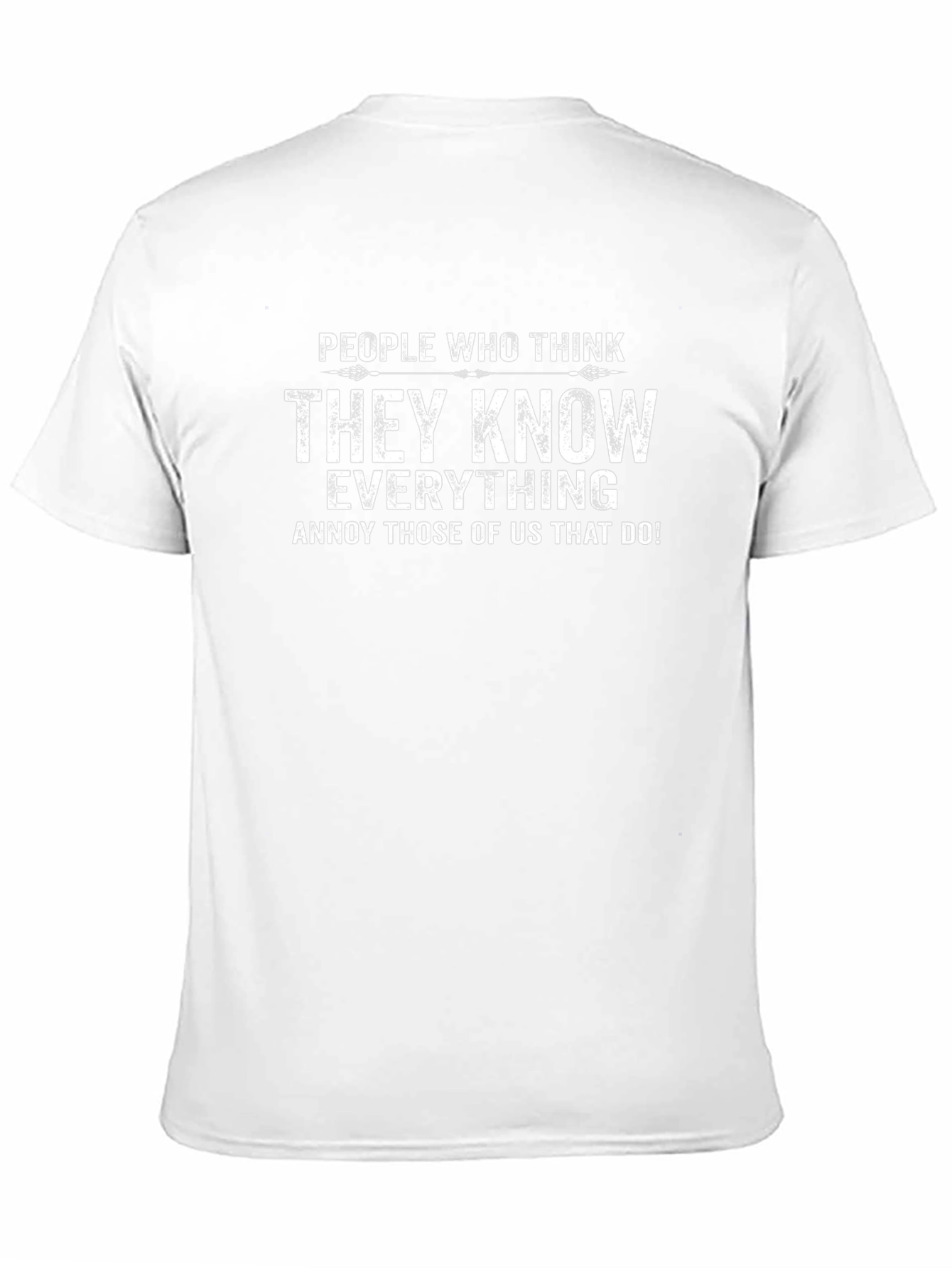 Know Everything Funny Graphic Tee