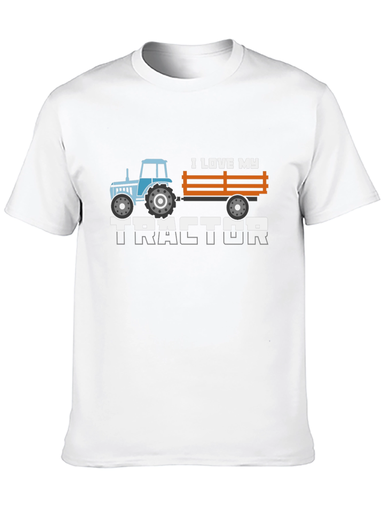 I Love My Tractor Graphic Tee
