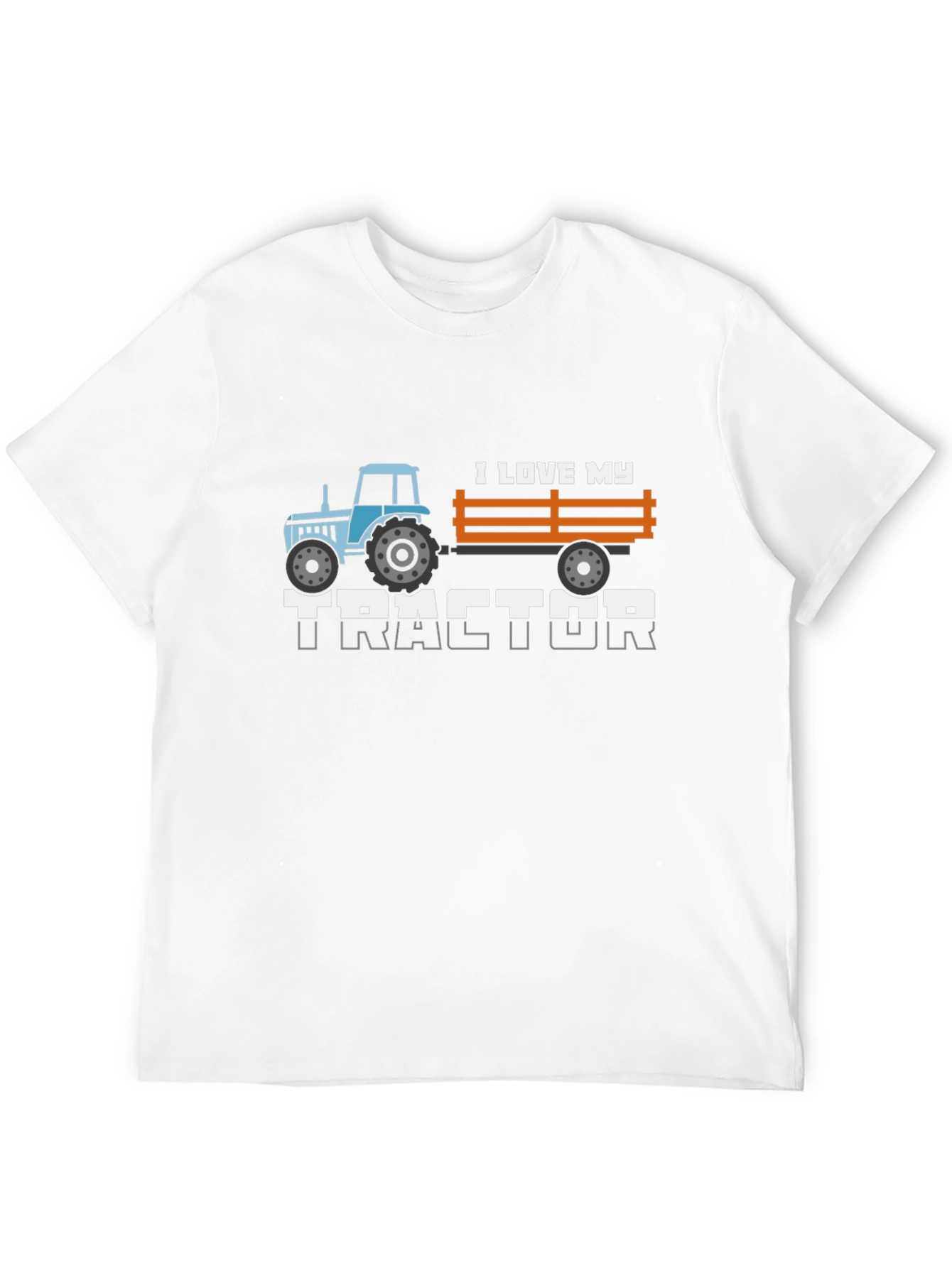I Love My Tractor Graphic Tee