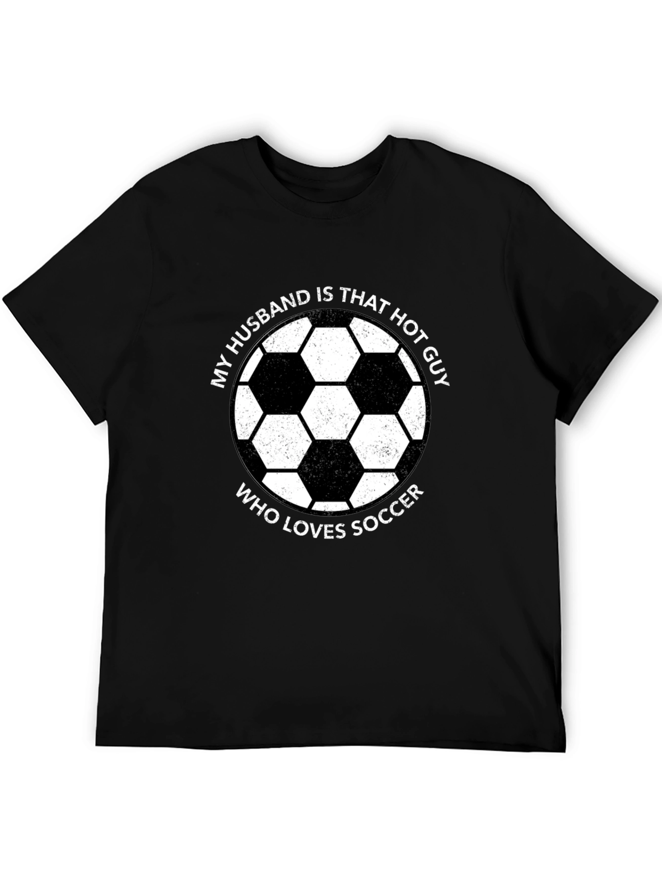 Funny Soccer Husband Graphic T-Shirt