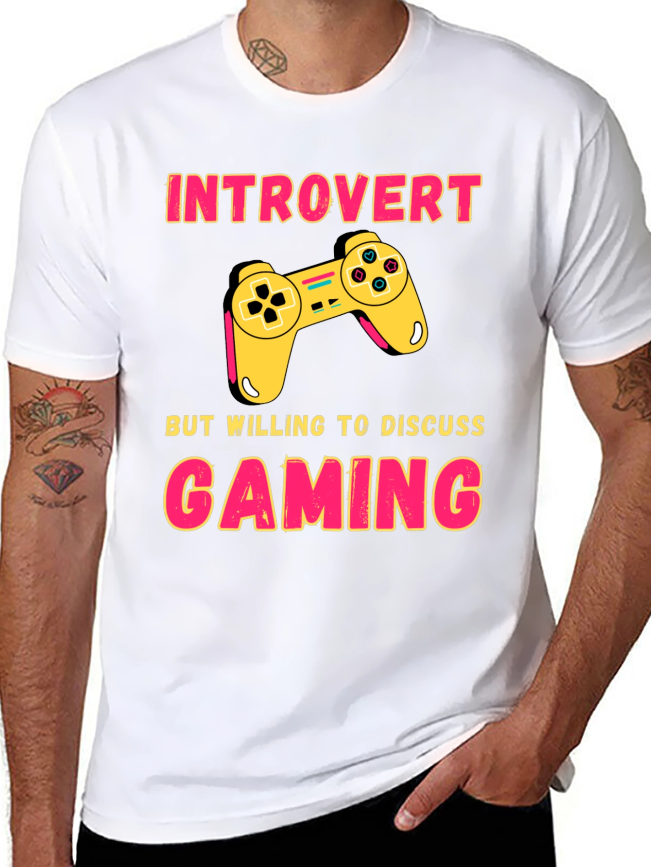 Introvert Gaming Graphic Tee