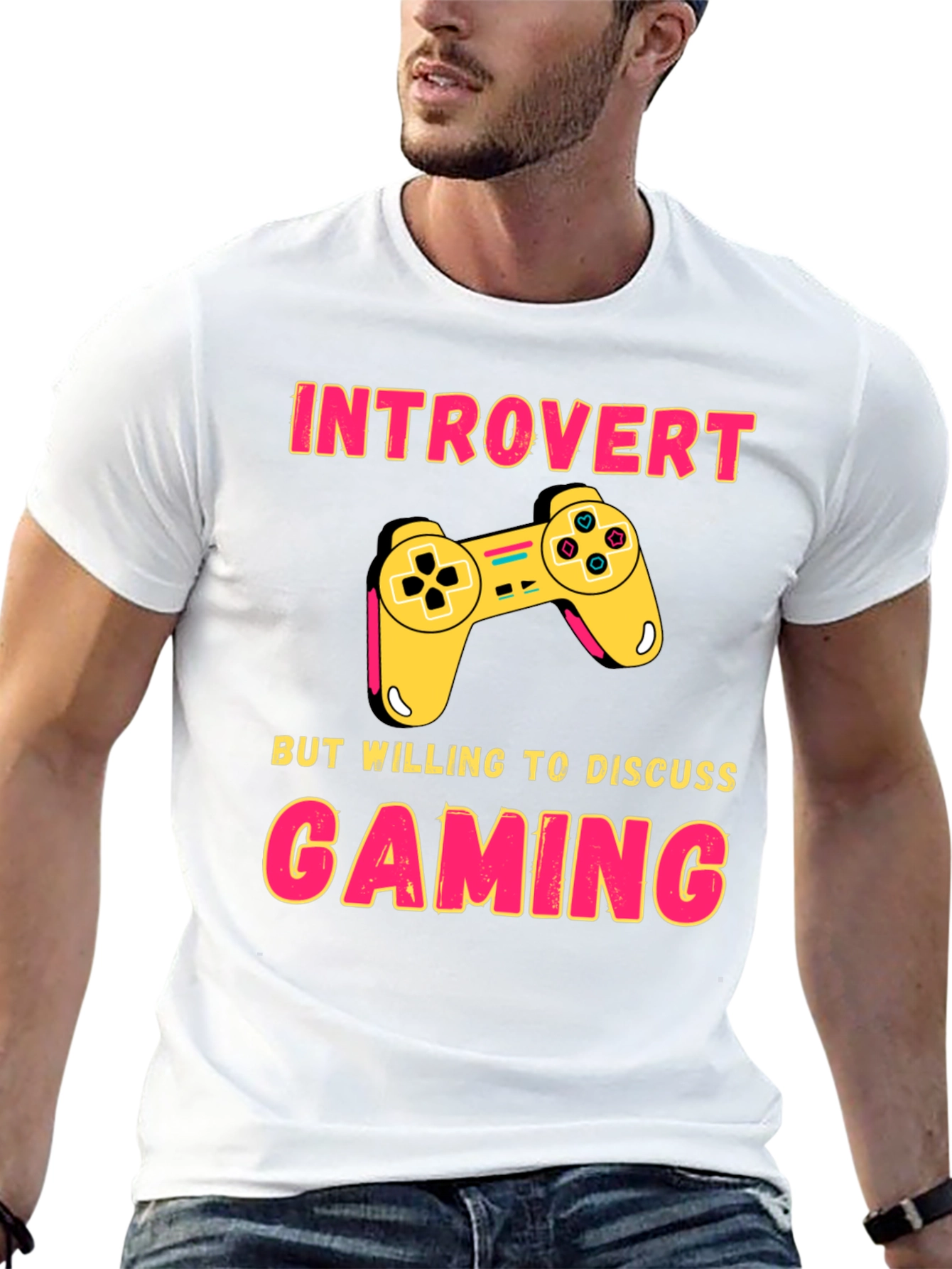 Introvert Gaming Graphic Tee