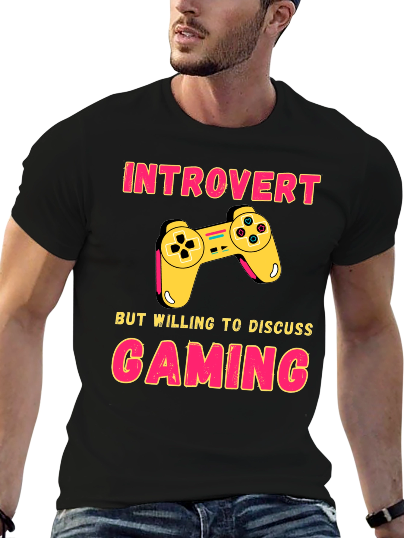 Introvert Gaming Graphic Tee