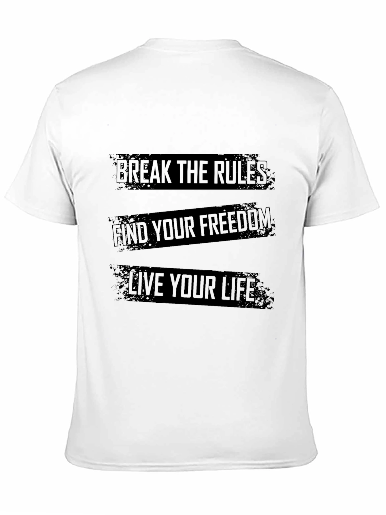 Break the Rules Mens Graphic T-Shirt