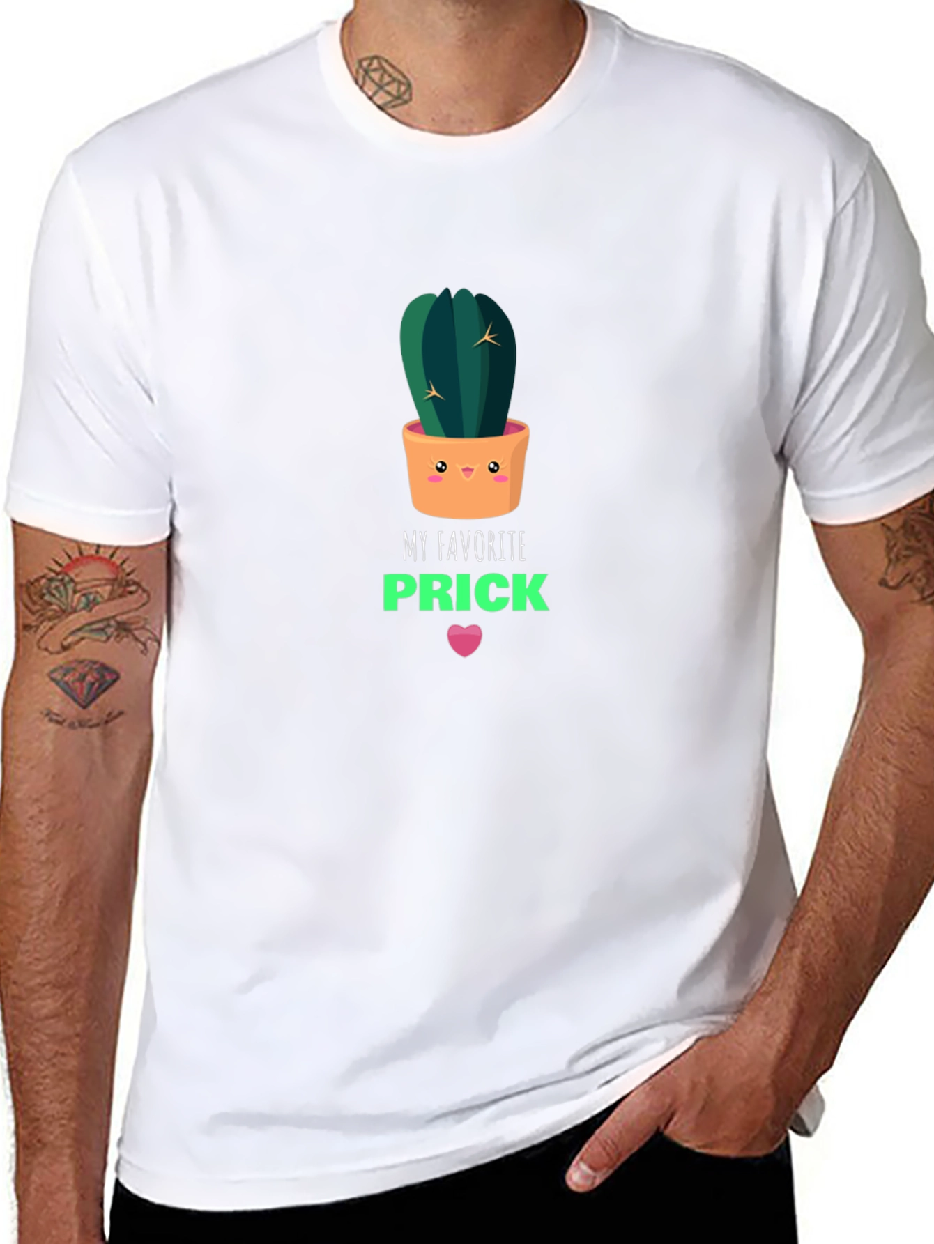 My Favorite Prick T-Shirt - Cactus Graphic Tee