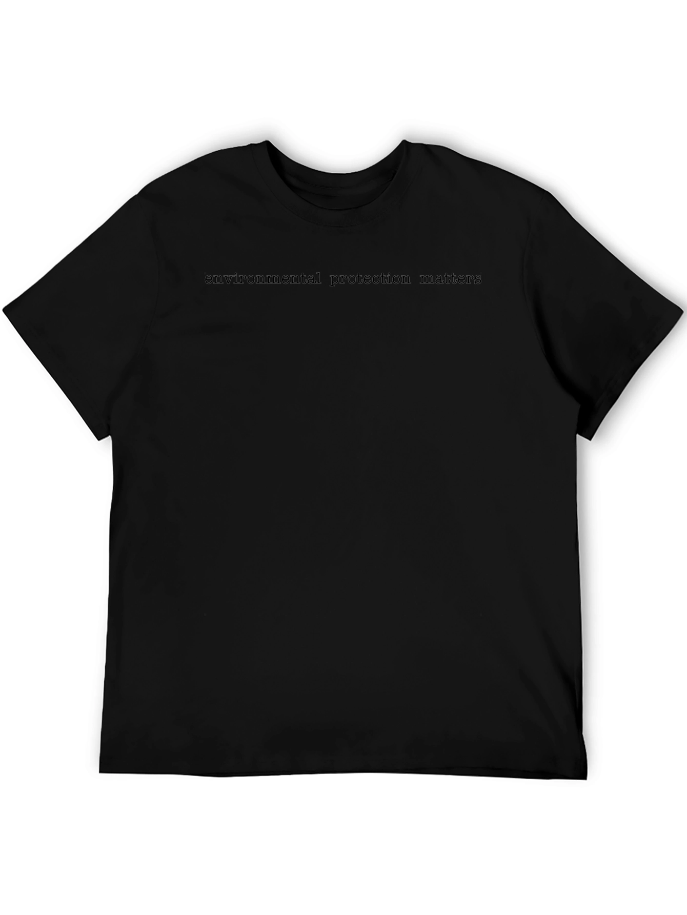 Environmental Protection Matters Black Tee