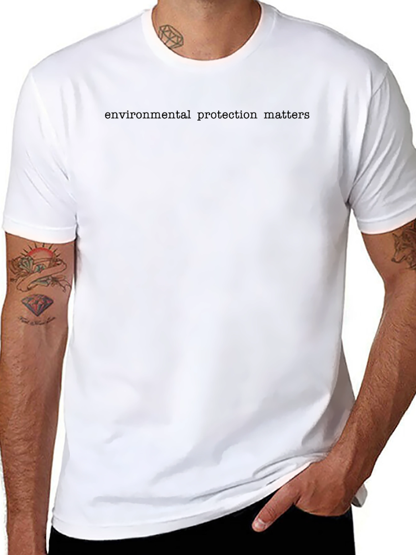 Environmental Protection Matters Black Tee