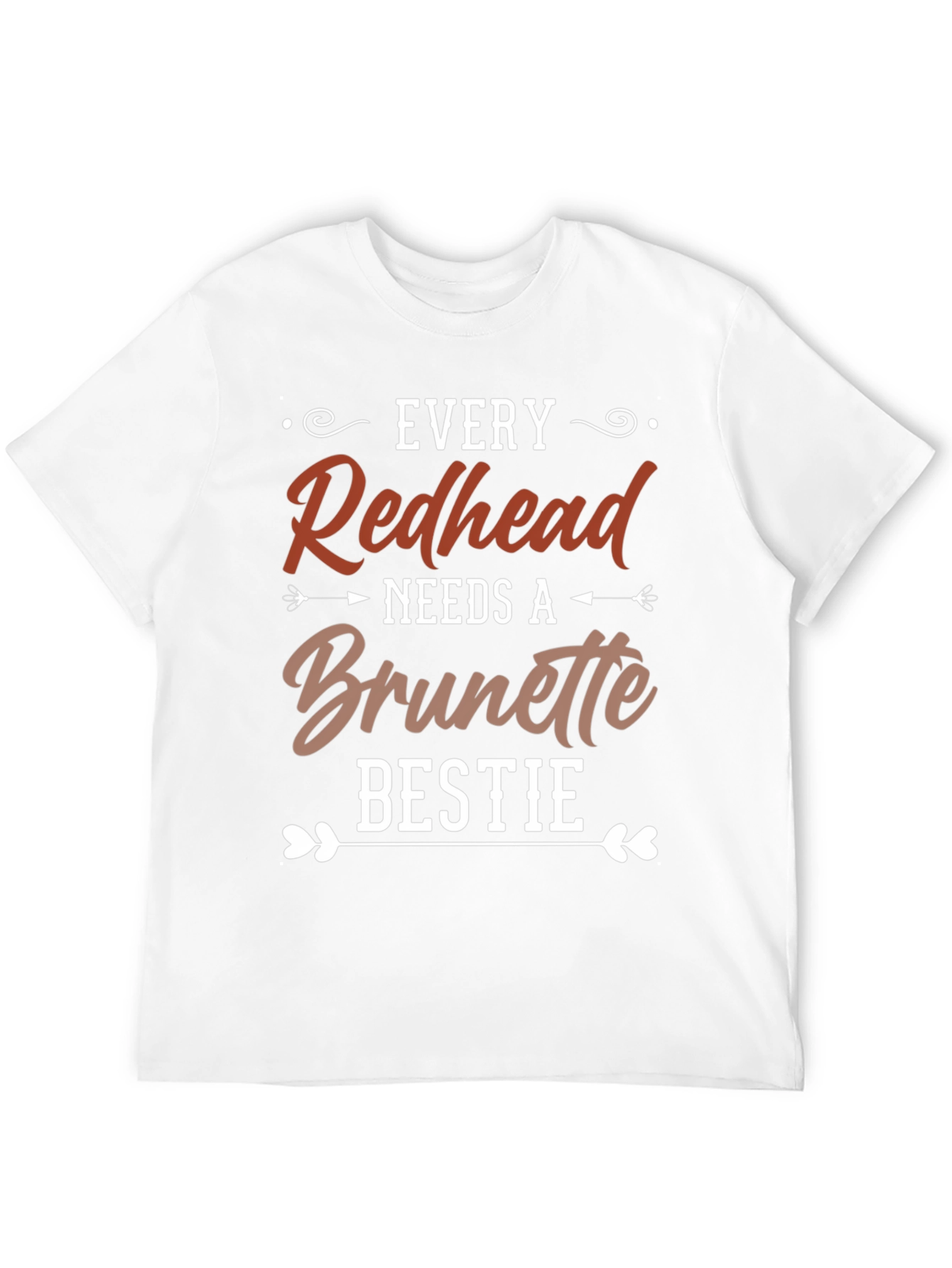 Redhead Brunette Bestie Graphic Tee