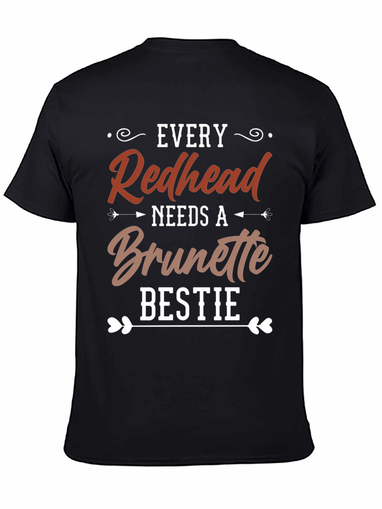 Redhead Brunette Bestie Graphic Tee
