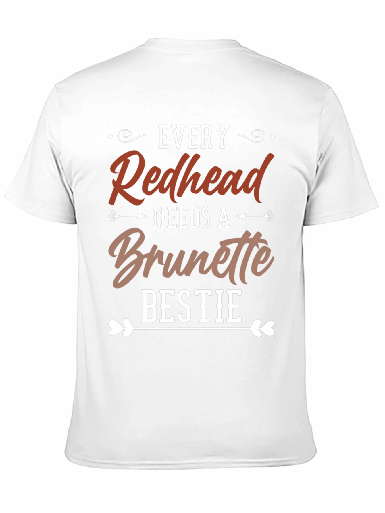 Redhead Brunette Bestie Graphic Tee