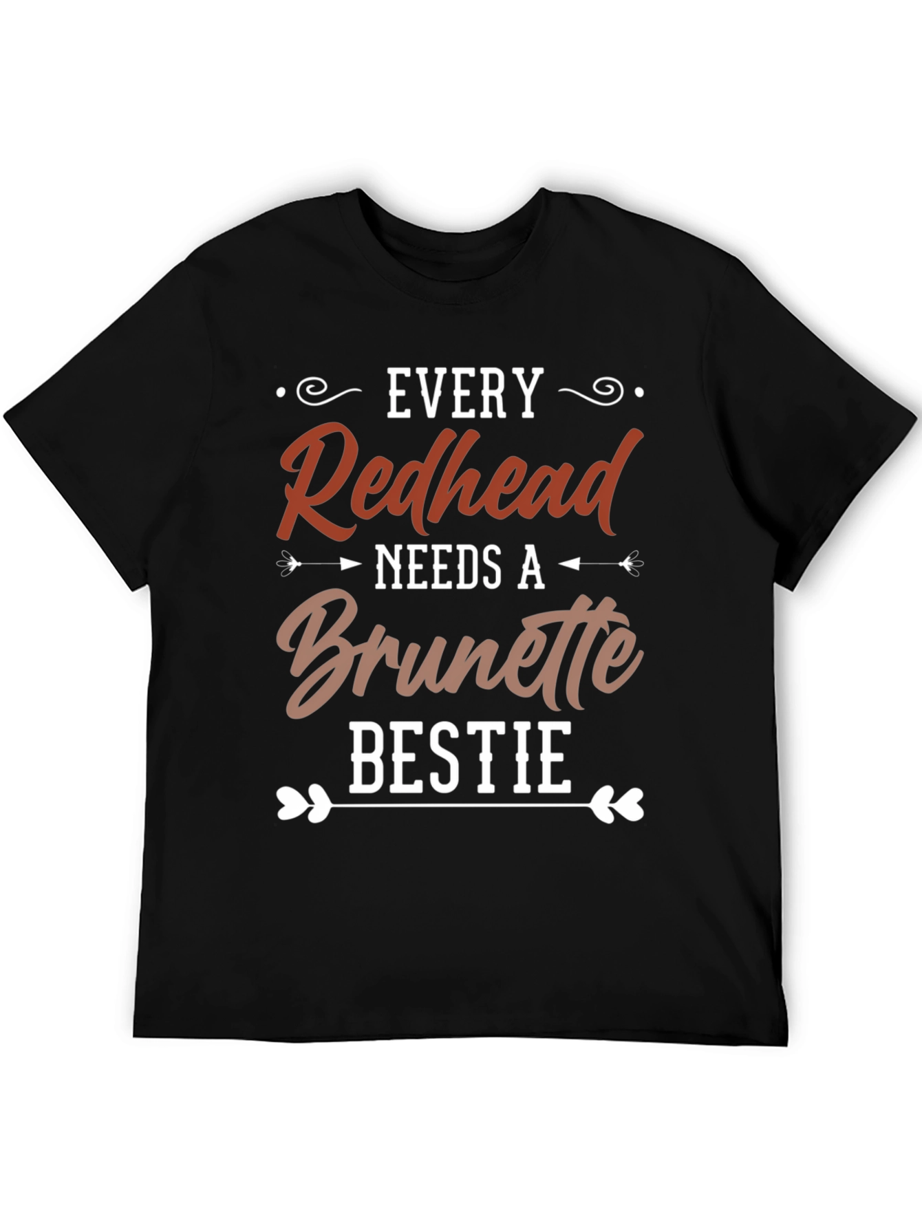 Redhead Brunette Bestie Graphic Tee