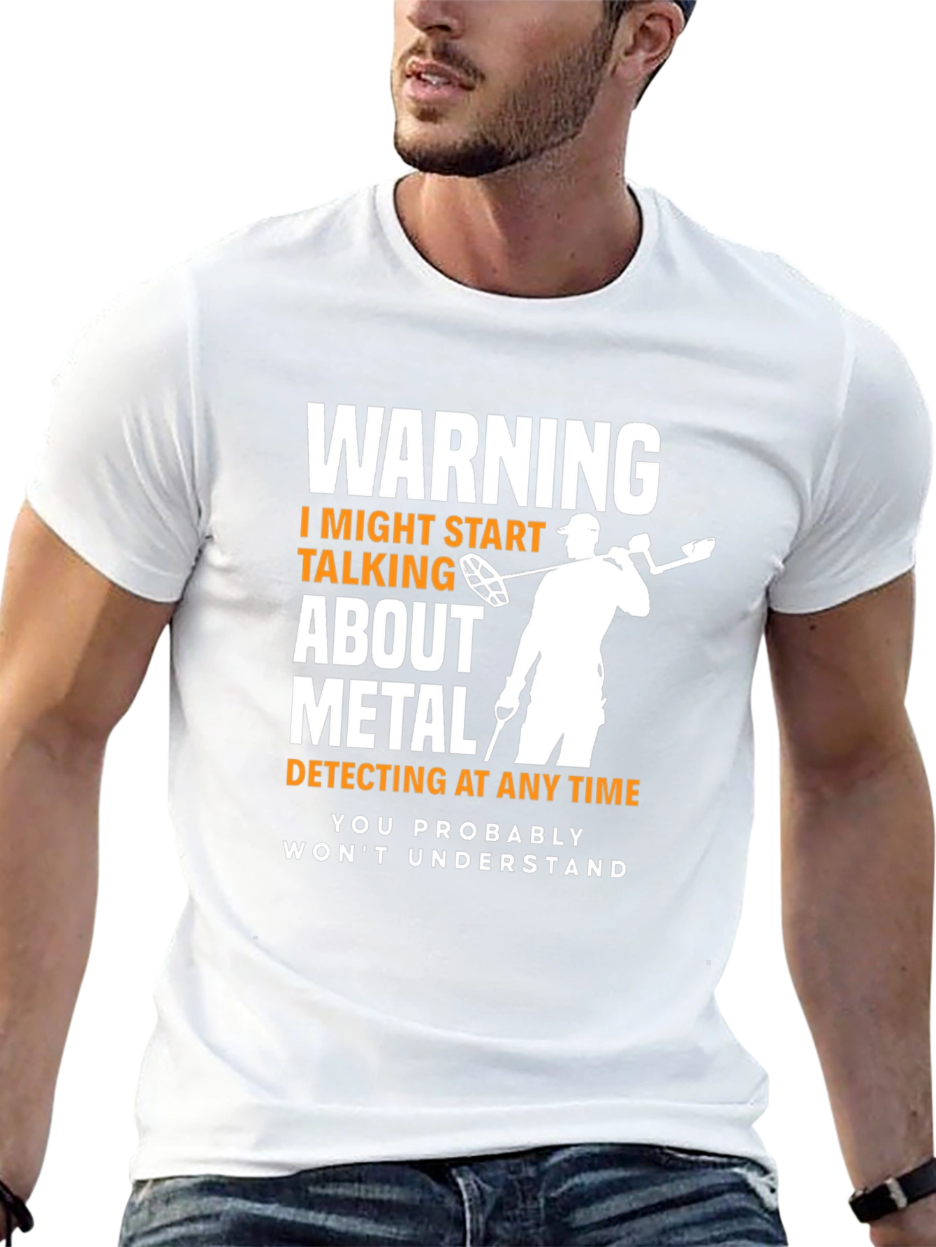 Metal Detecting Warning T-Shirt